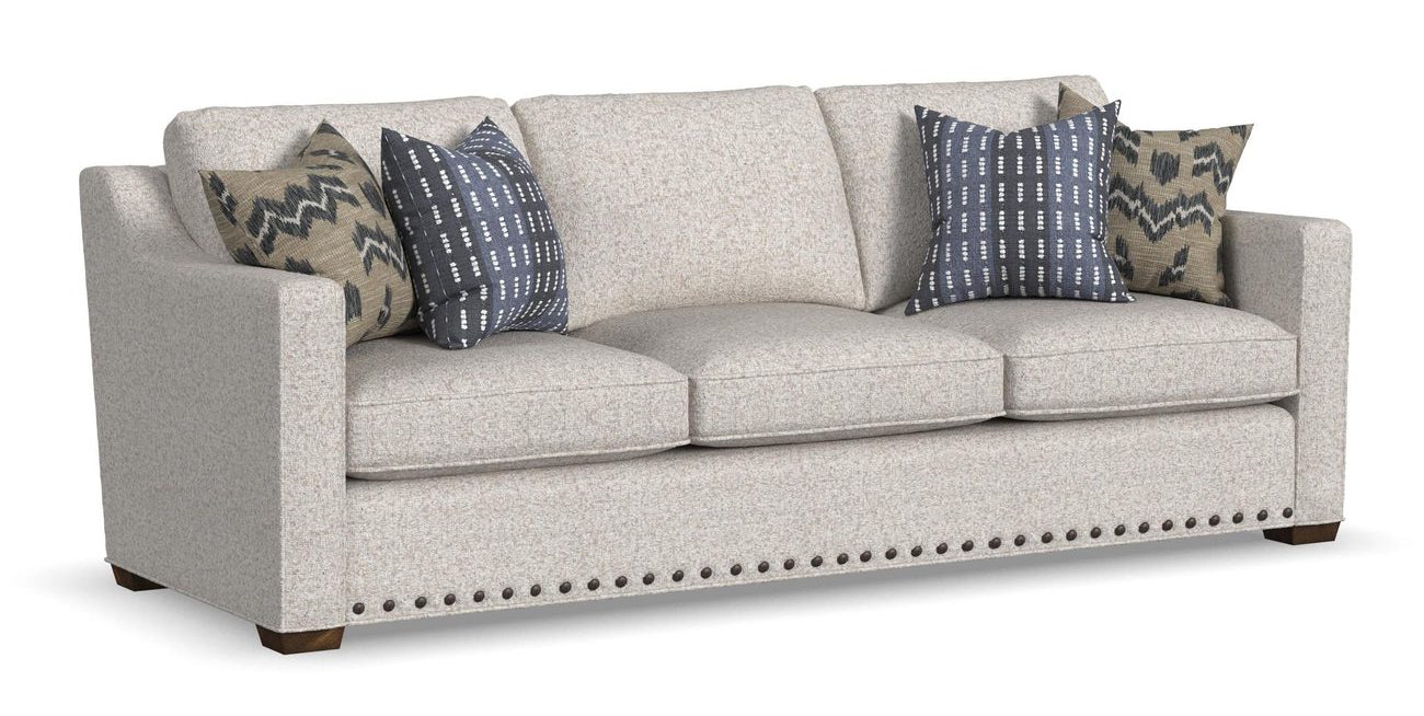 Flexsteel Furniture 7051-32 Milo Fabric Sofa