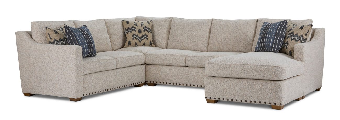Flexsteel Furniture 7051-SECT Milo Fabric Sectional