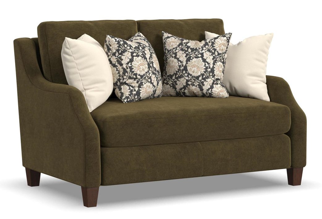 Flexsteel Furniture 7823-201 Gianna Fabric Bench Loveseat