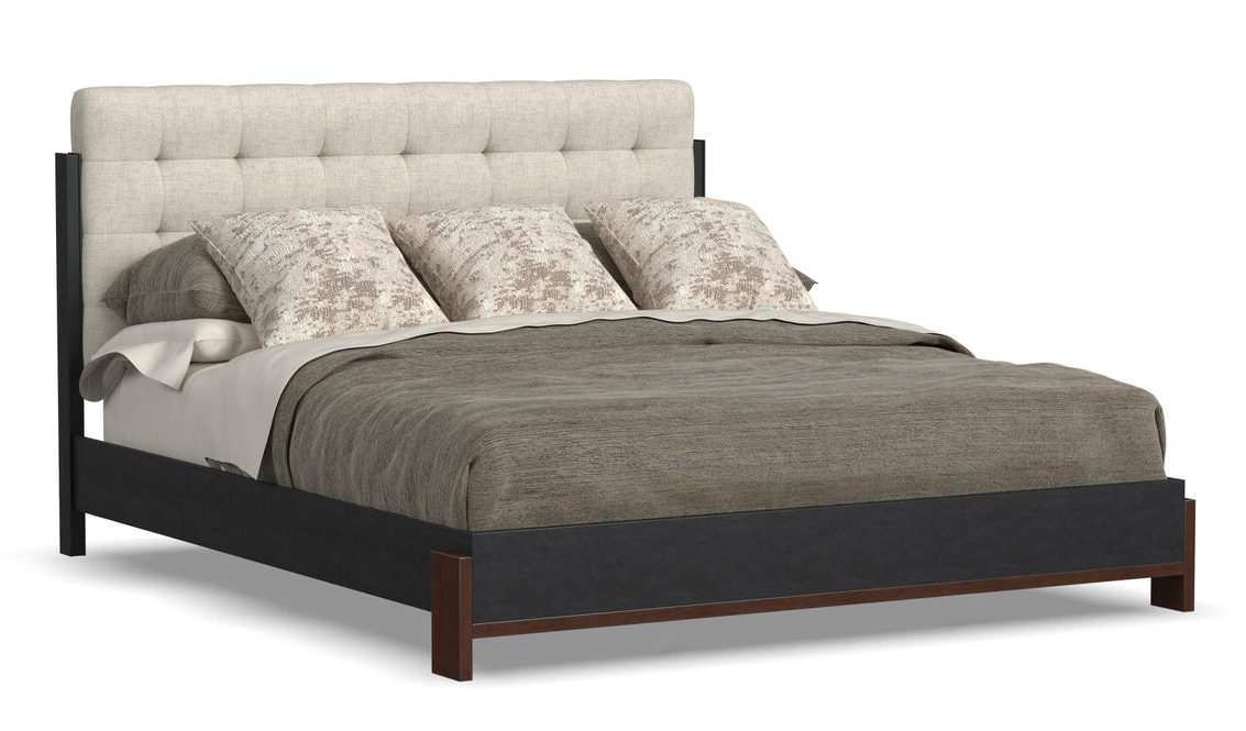 Flexsteel Furniture W1027-90K Waterfall King Upholstered Bed