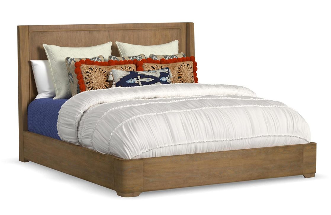 Flexsteel Furniture W1062-90K Normandy King Panel Bed