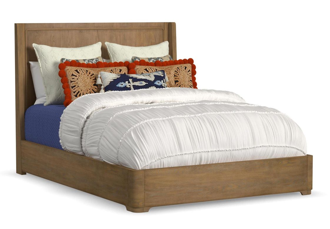 Flexsteel Furniture W1062-90Q Normandy Queen Panel Bed