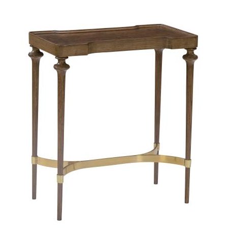 Hickory Chair HCP289-STK Cooper Burl Side Table