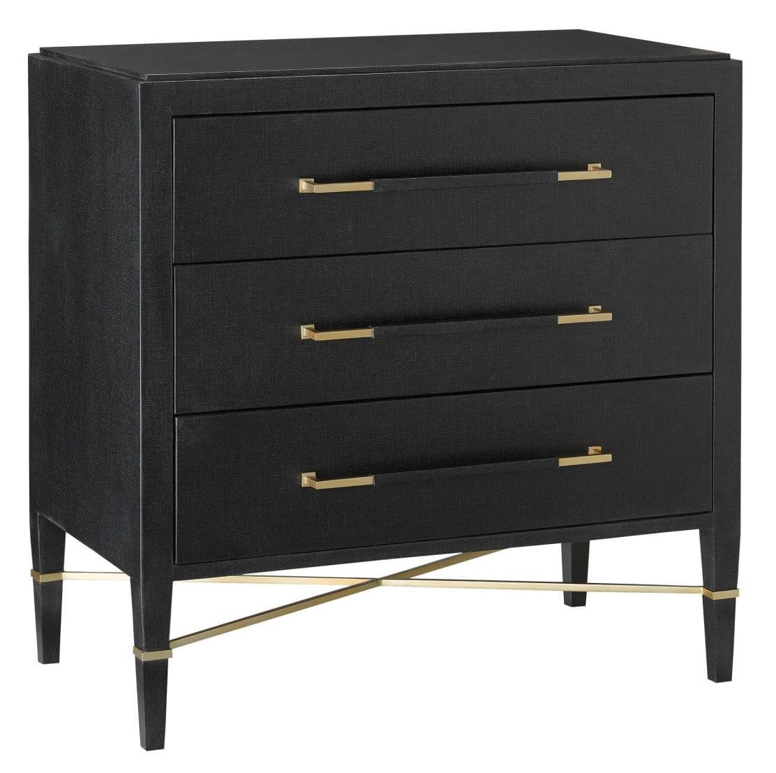 Currey and Company 3000-0065 Verona Black Chest Currey and Company 3000-0065 Verona Black Chest