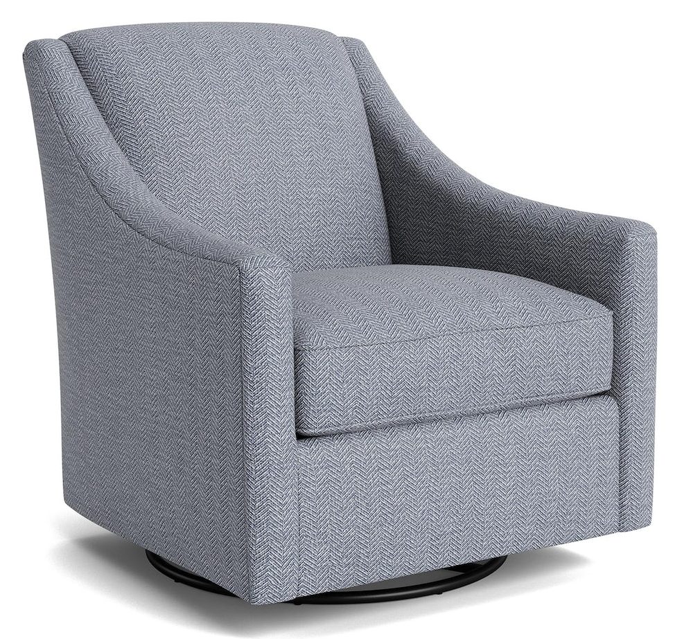 Bassett Furniture 1044-05 Corinna Slope Arm Swivel Chair