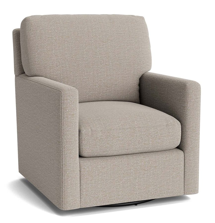 Bassett Furniture 1144-05 Trent Track Arm Swivel Chair