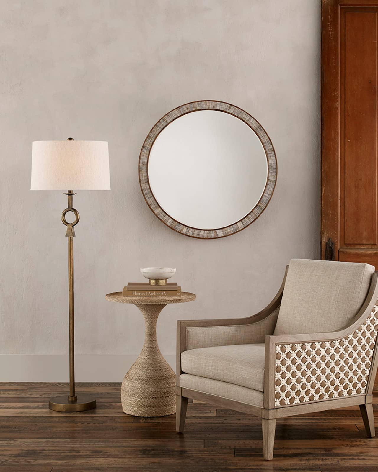 Currey and Company 3000-0013 Simo Rope Accent Table Currey and Company 3000-0013 Simo Rope Accent Table