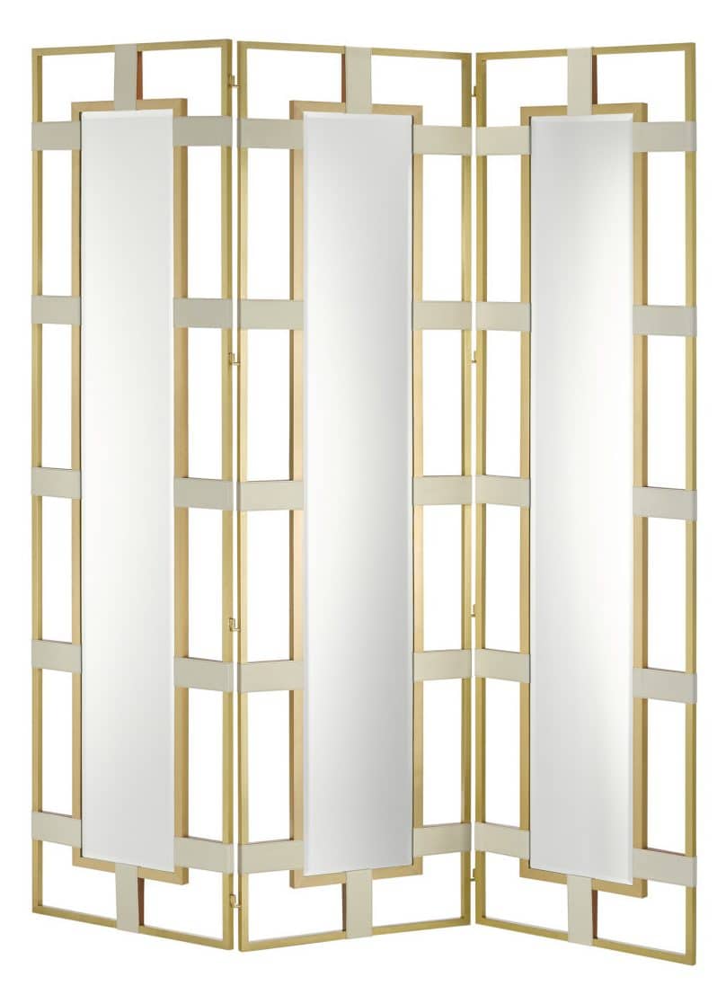 Currey and Company 1000-0084 Camille Brass Screen Currey and Company 1000-0084 Camille Brass Screen