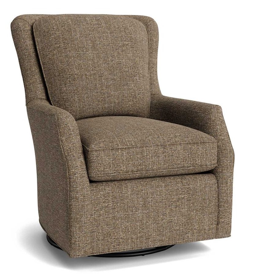 Bassett Furniture 1951-05 Kent Slope Arm Swivel Chair