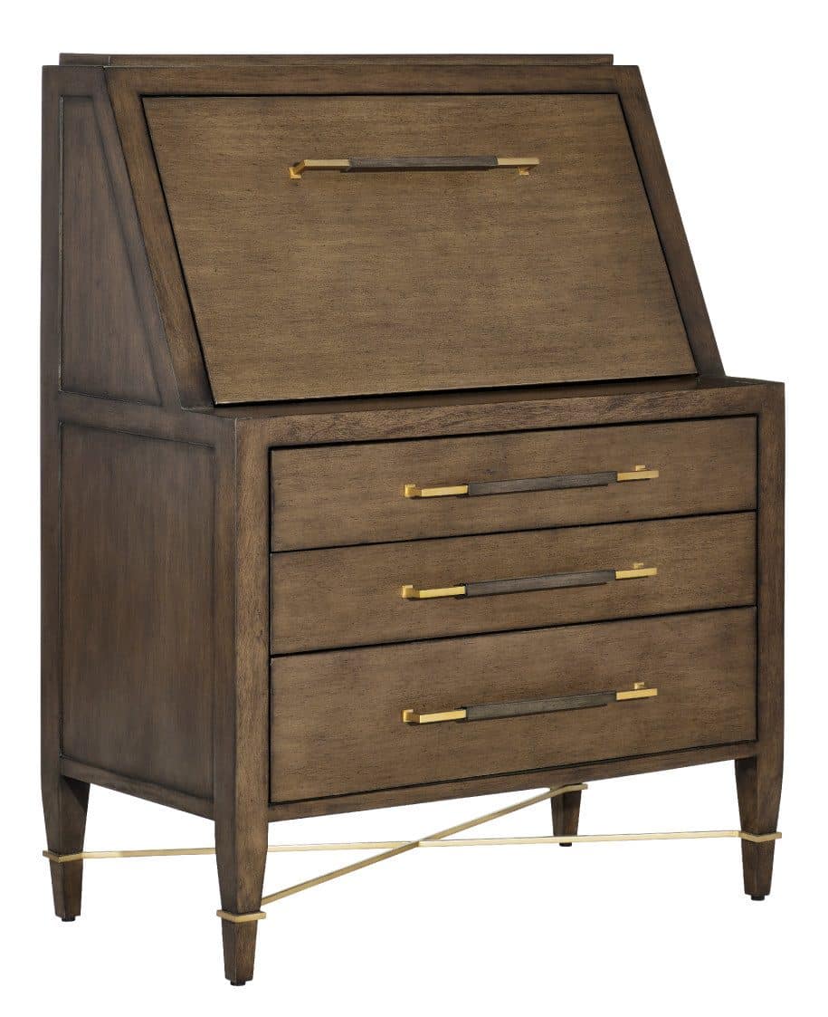 Currey and Company 3000-0295 Verona Chanterelle Secretary Desk