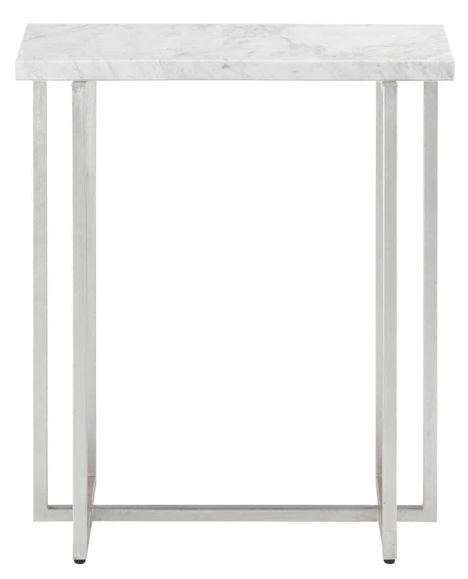 Currey and Company 4000-0070 Cora White Marble Accent Table Currey and Company 4000-0070 Cora White Marble Accent Table