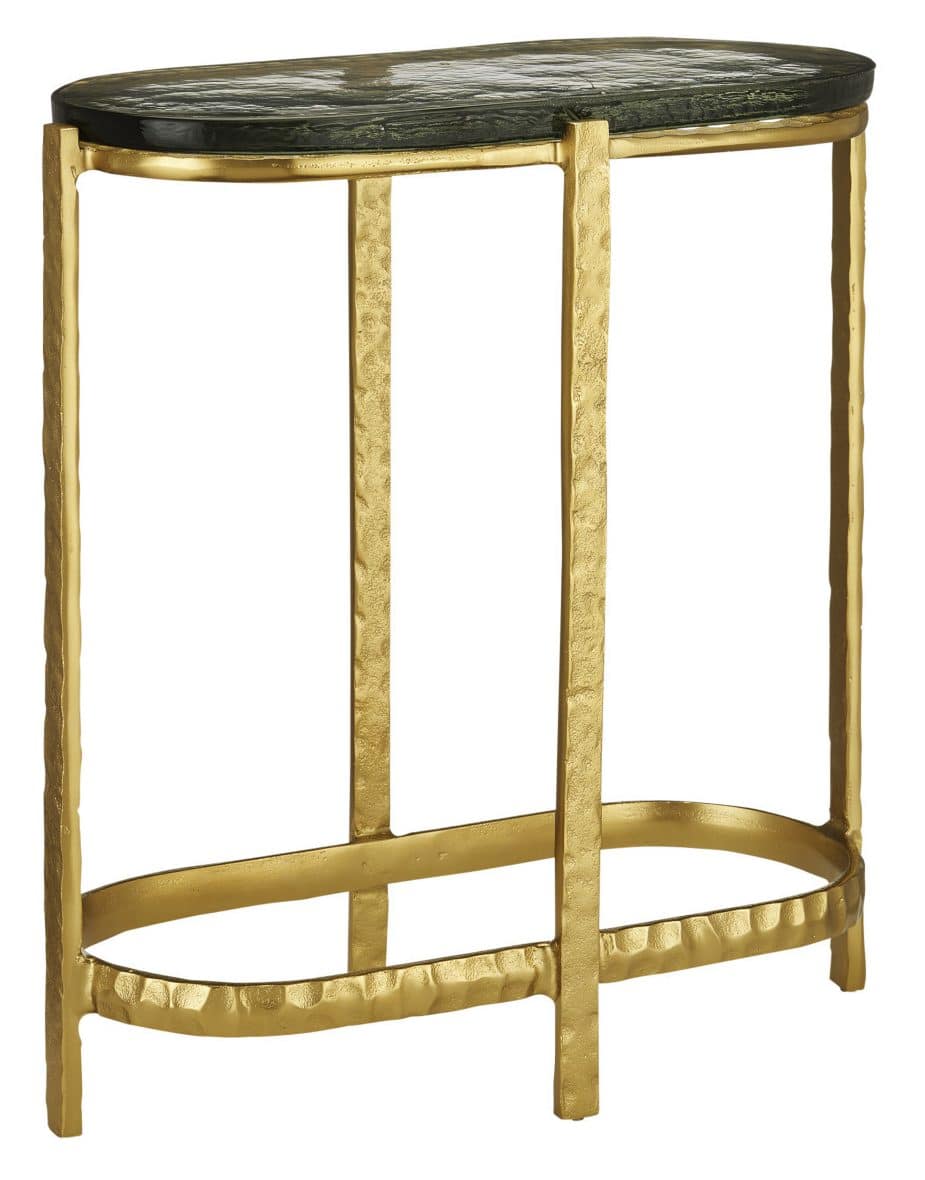 Currey and Company 4000-0158 Acea Gold Side Table