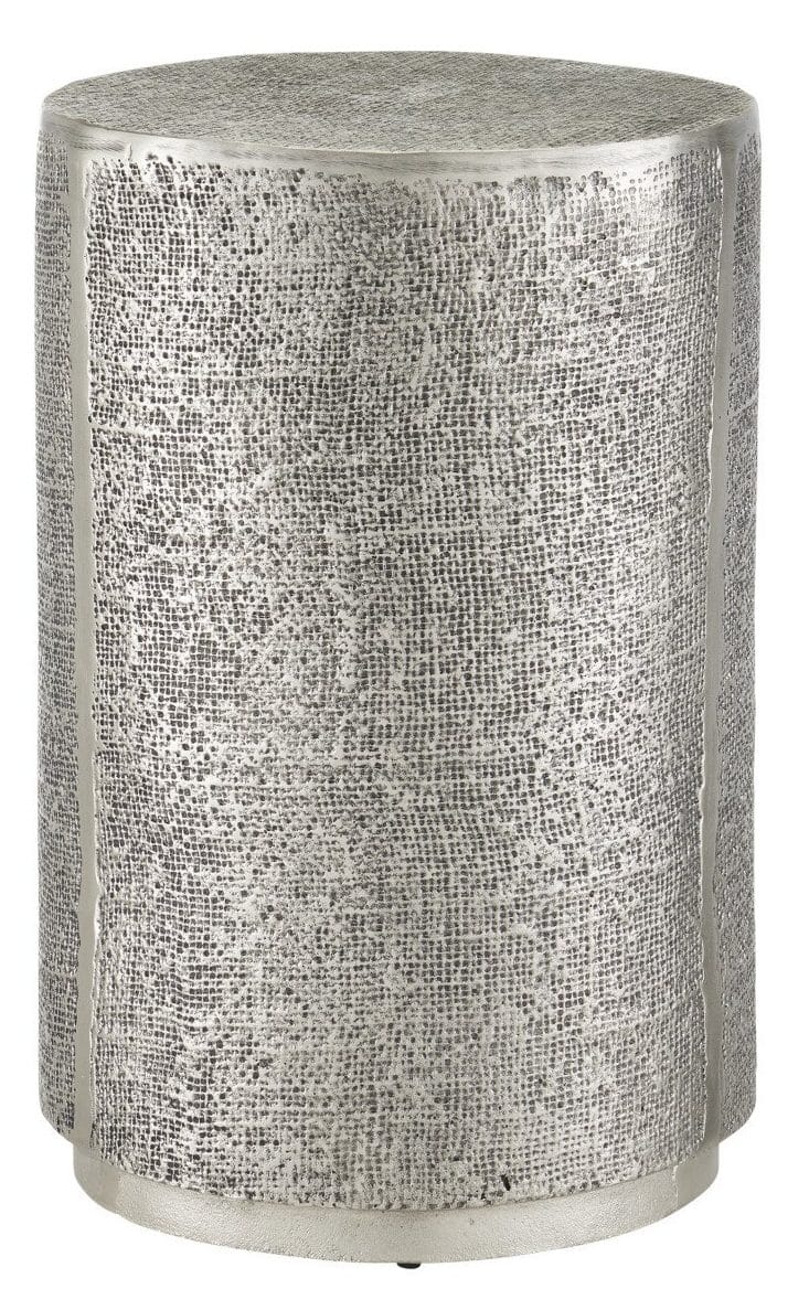 Currey and Company 4000-0169 Kabeen Silver Accent Table
