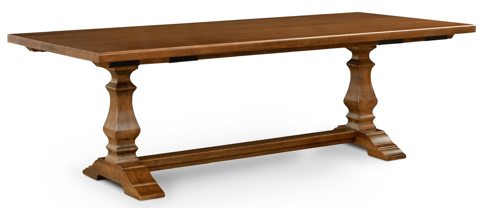 Bassett Furniture 4021-9042HEX Harvest Dining Table with Extendable Leaves