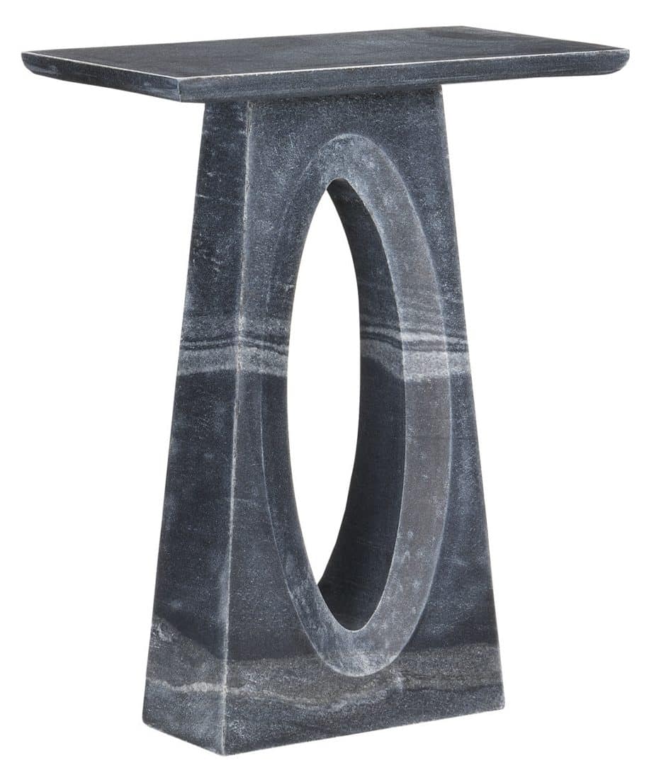 Currey and Company 3000-0243 Demi Black Side Table Currey and Company 3000-0243 Demi Black Side Table