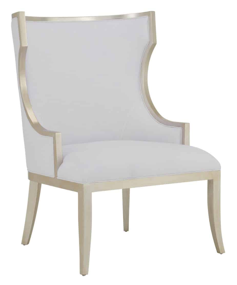 Currey and Company 7000-0641 Garson Silver Armchair Muslin