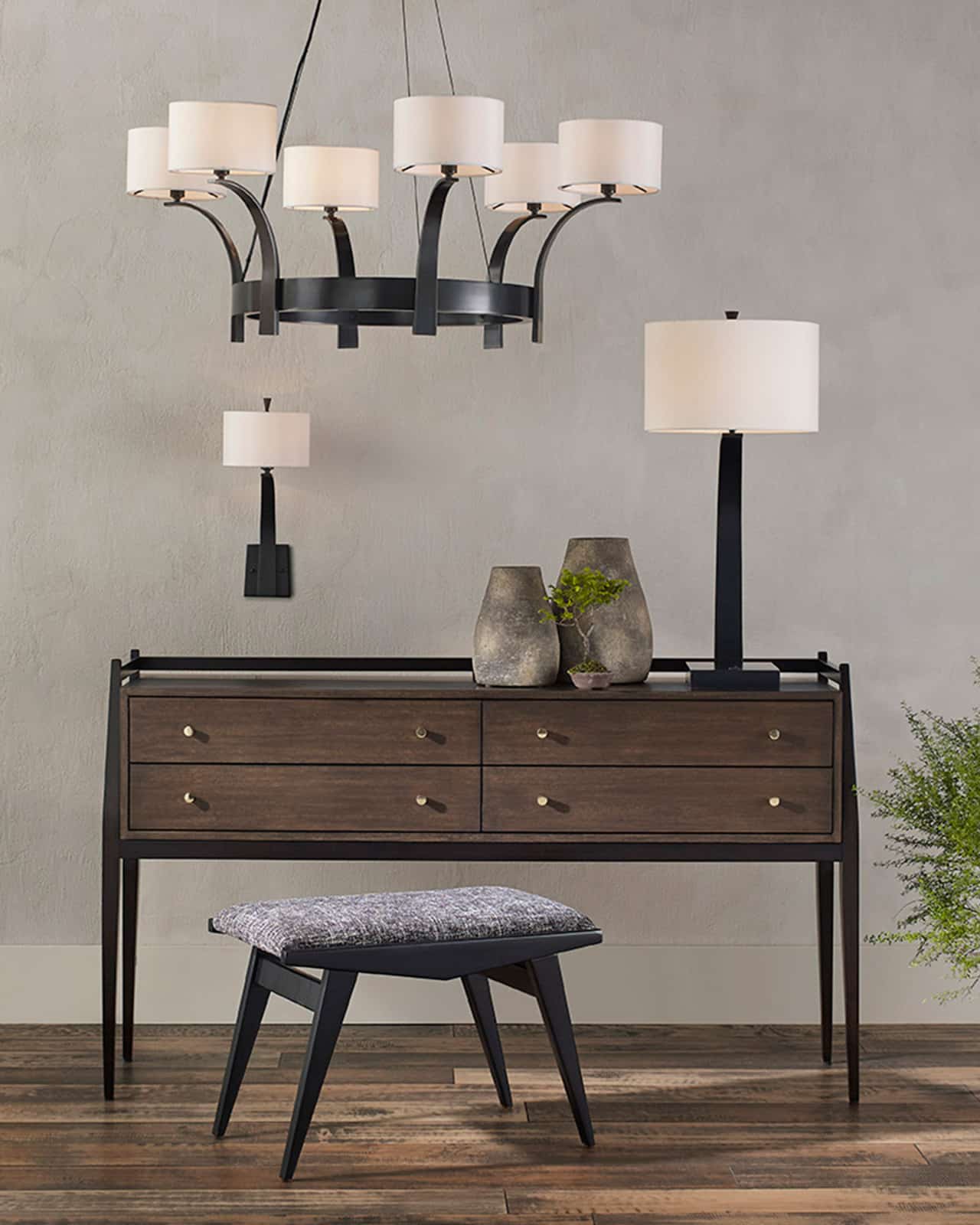 Currey and Company 3000-0046 Selig Mink Console Table Currey and Company 3000-0046 Selig Mink Console Table