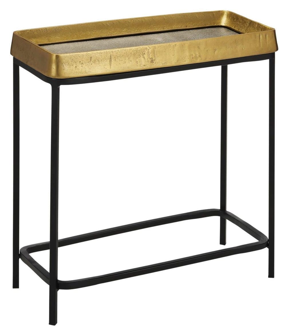 Currey and Company 4000-0148 Tanay Brass Side Table