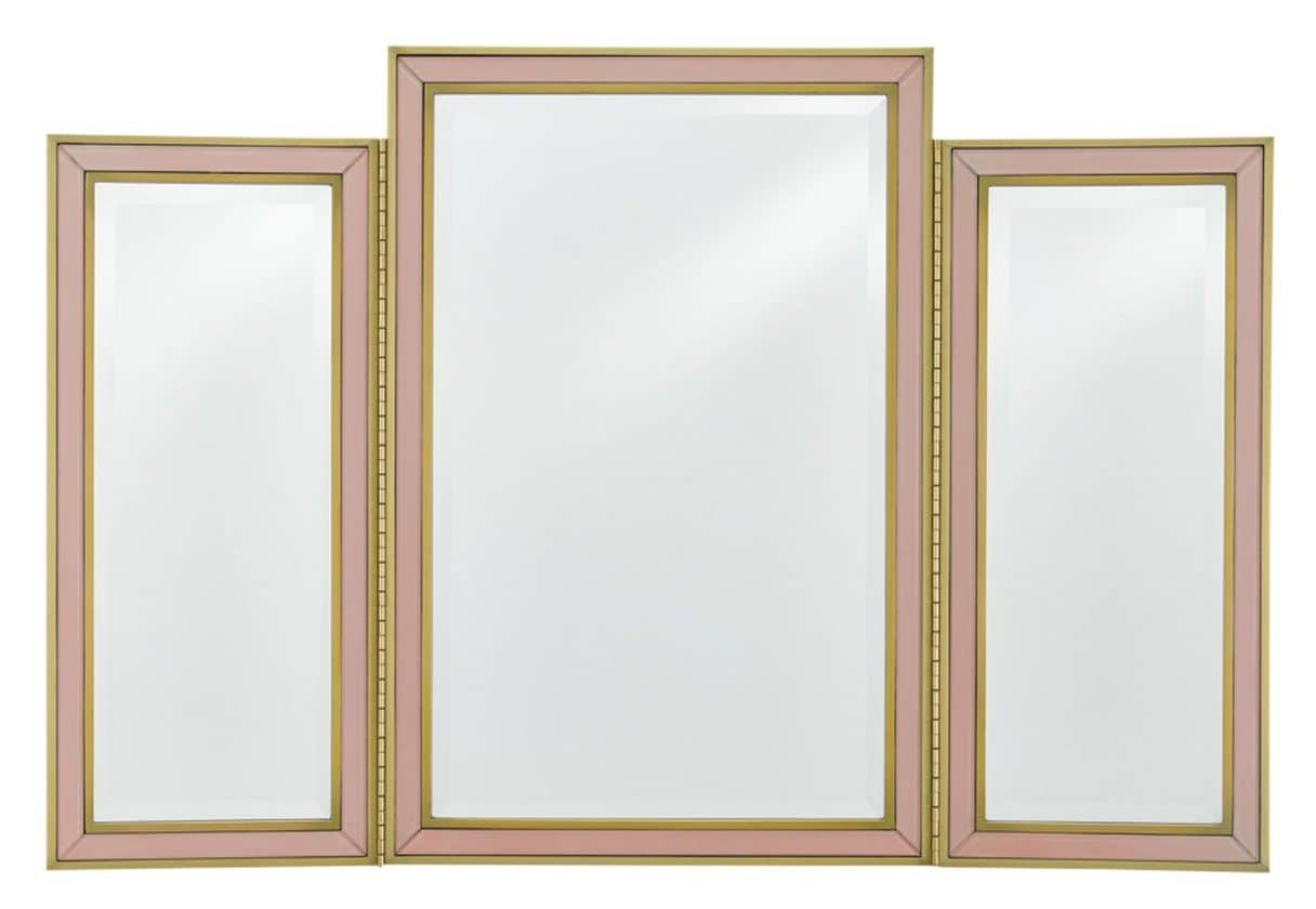 Currey and Company 1000-0024 Arden Pink Vanity Mirror