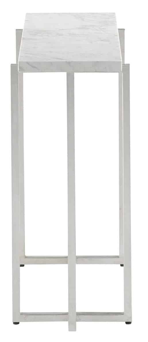 Currey and Company 4000-0070 Cora White Marble Accent Table Currey and Company 4000-0070 Cora White Marble Accent Table