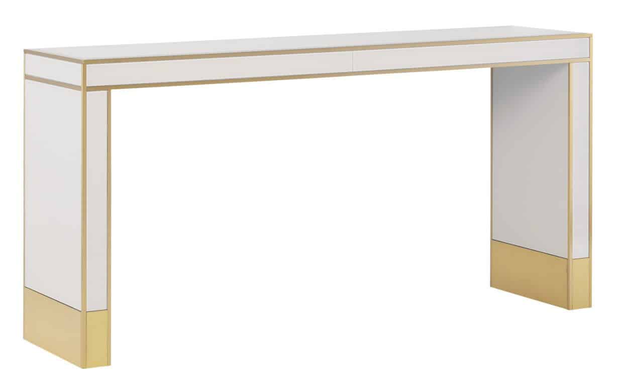 Currey and Company 3000-0209 Arden Ivory Console Table