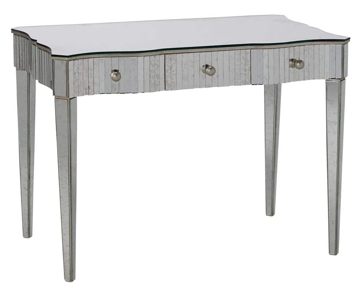 Currey and Company 4004 Gilda Silver Vanity Table