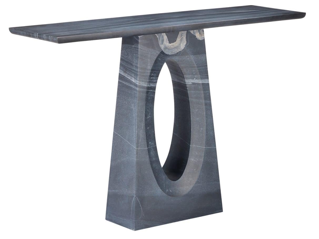 Currey and Company 3000-0258 Demi Black Console Table