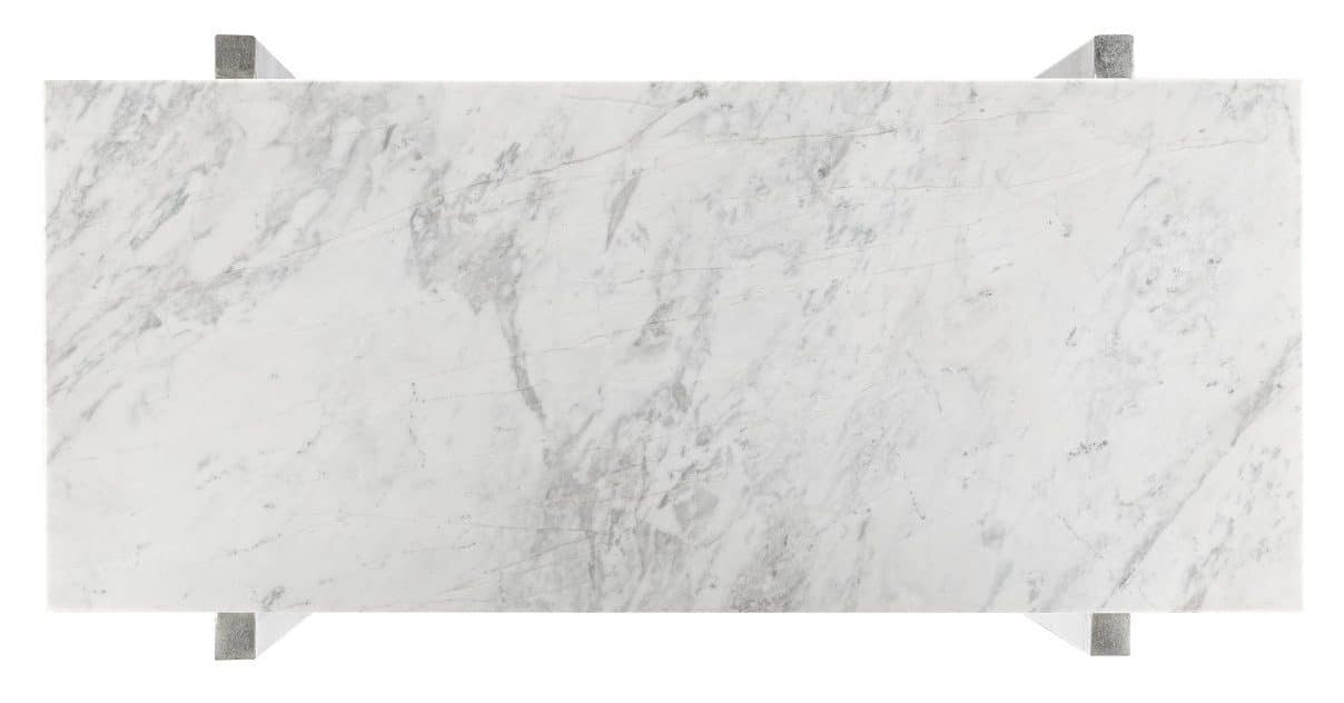 Currey and Company 4000-0070 Cora White Marble Accent Table Currey and Company 4000-0070 Cora White Marble Accent Table