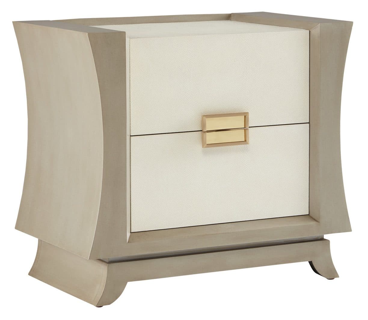 Currey and Company 3000-0211 Koji Cream Nightstand Currey and Company 3000-0211 Koji Cream Nightstand