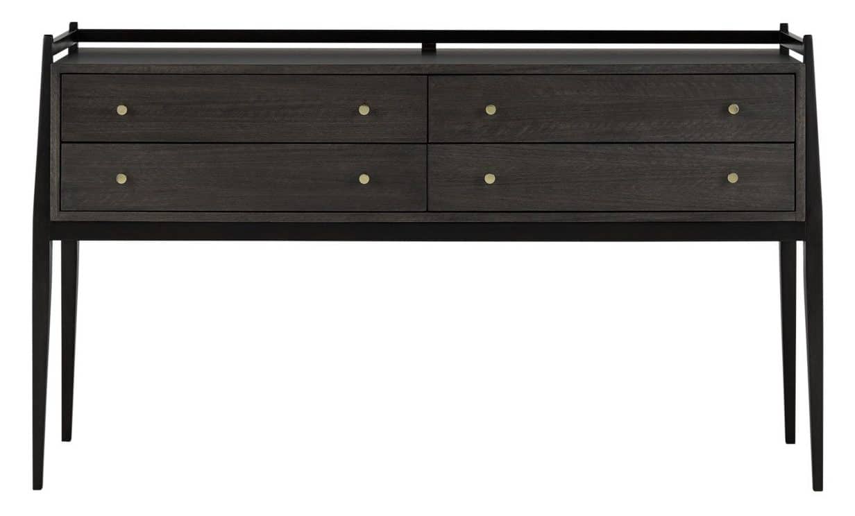 Currey and Company 3000-0046 Selig Mink Console Table