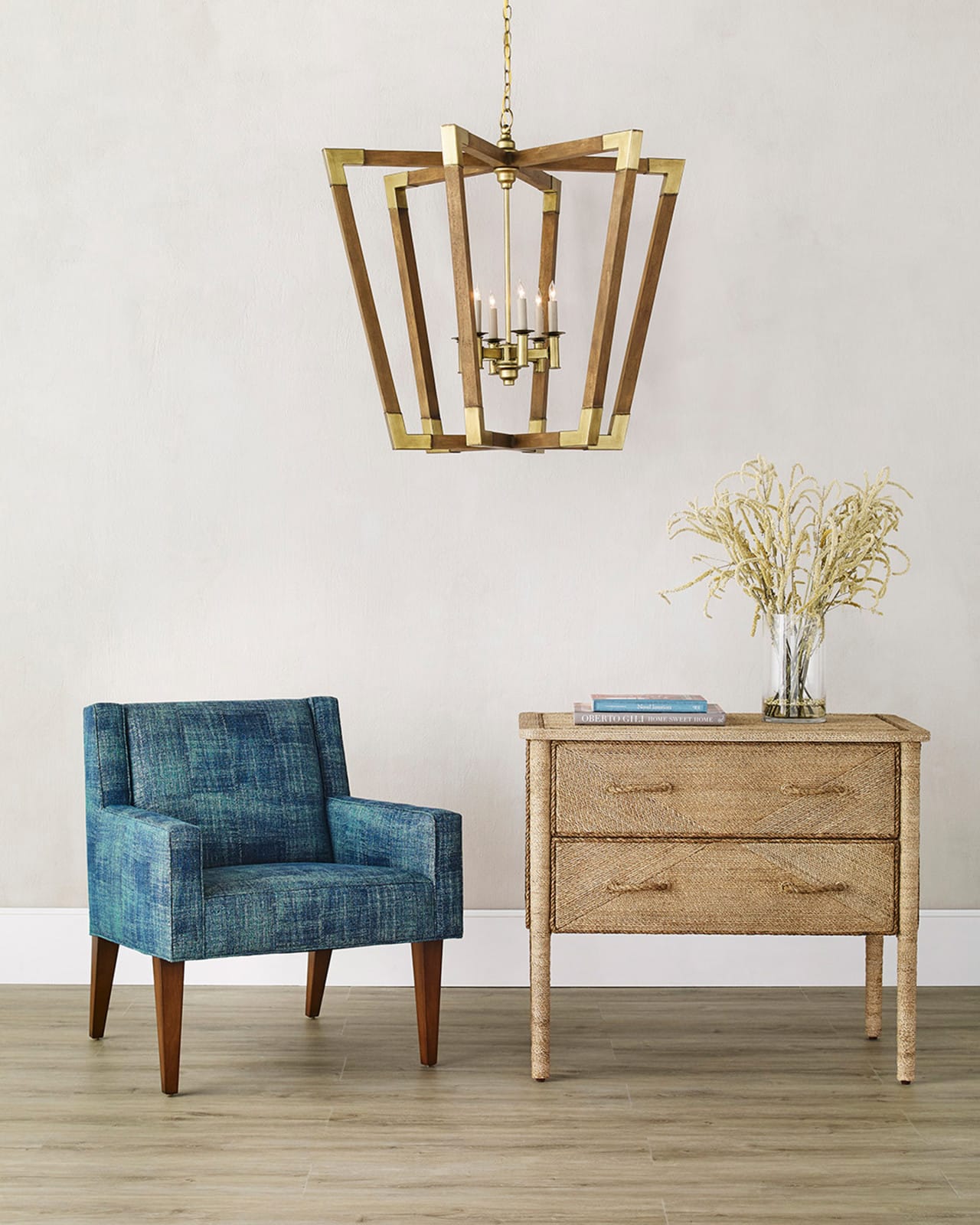 Currey and Company 3000-0011 Kaipo Rope Two-Drawer Chest Currey and Company 3000-0011 Kaipo Rope Two-Drawer Chest