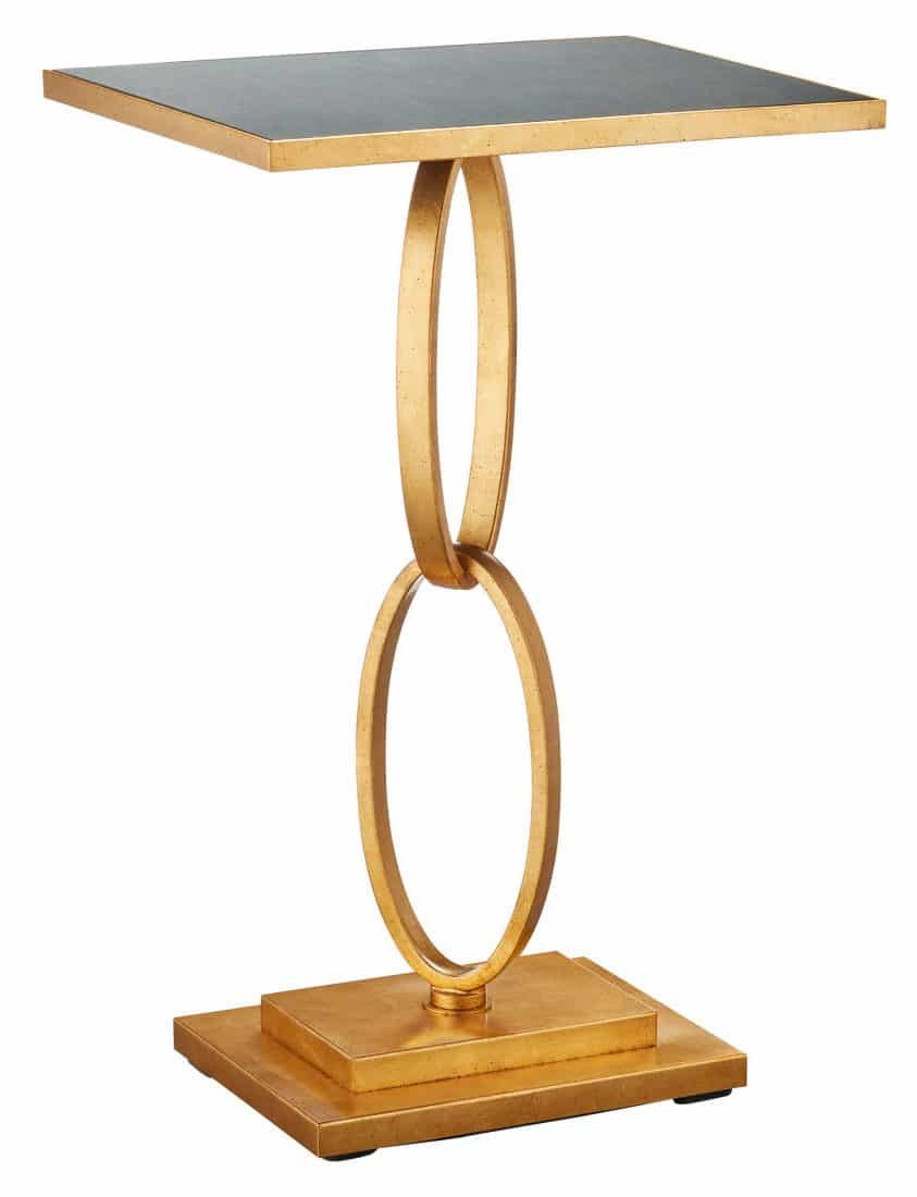 Currey and Company 4000-0190 Bangle Gold Accent Table