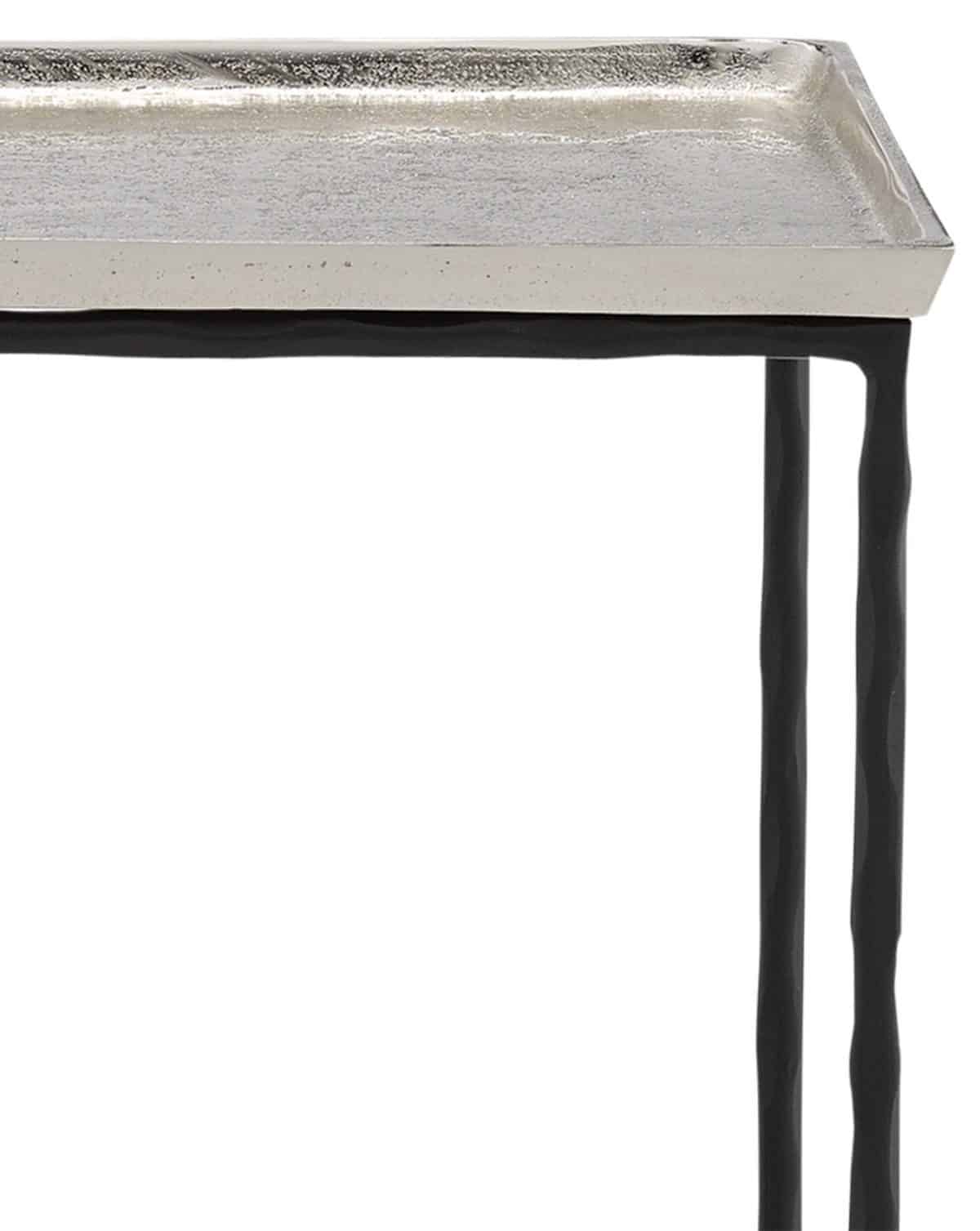 Currey and Company 4000-0061 Boyles Silver Side Table Currey and Company 4000-0061 Boyles Silver Side Table