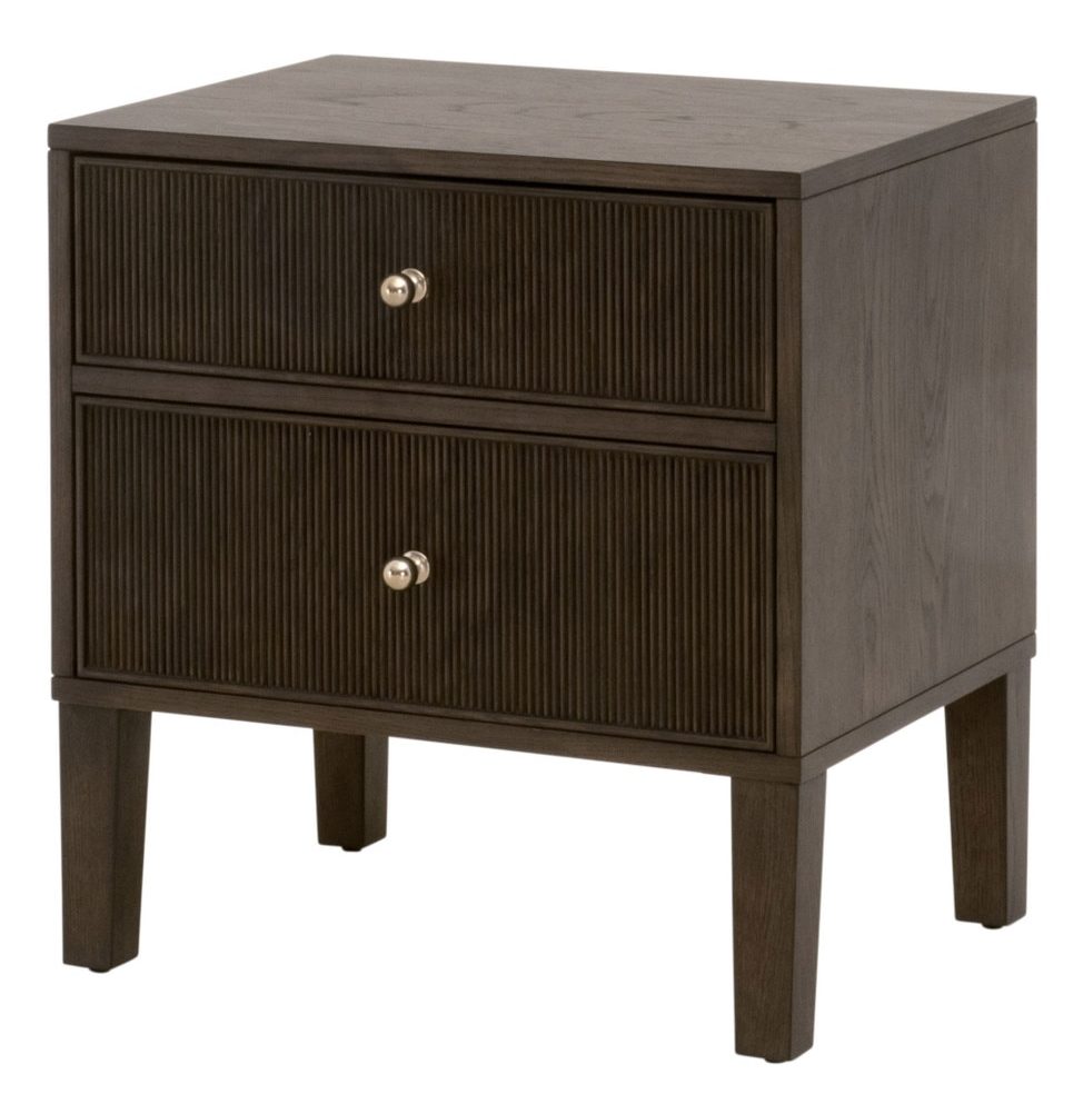 Essentials For Living 5256.DB-OAK Highland 2 Drawer Nightstand