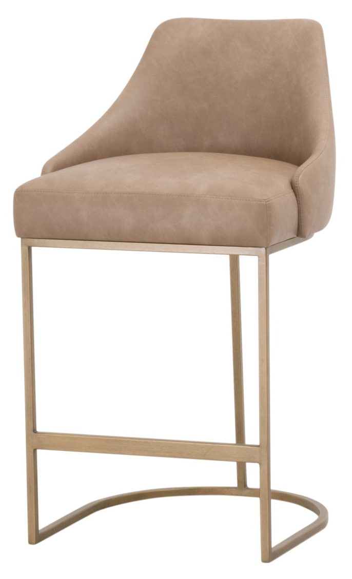 Essentials For Living 6011CS.IVT-BGLD Parissa Counter Stool