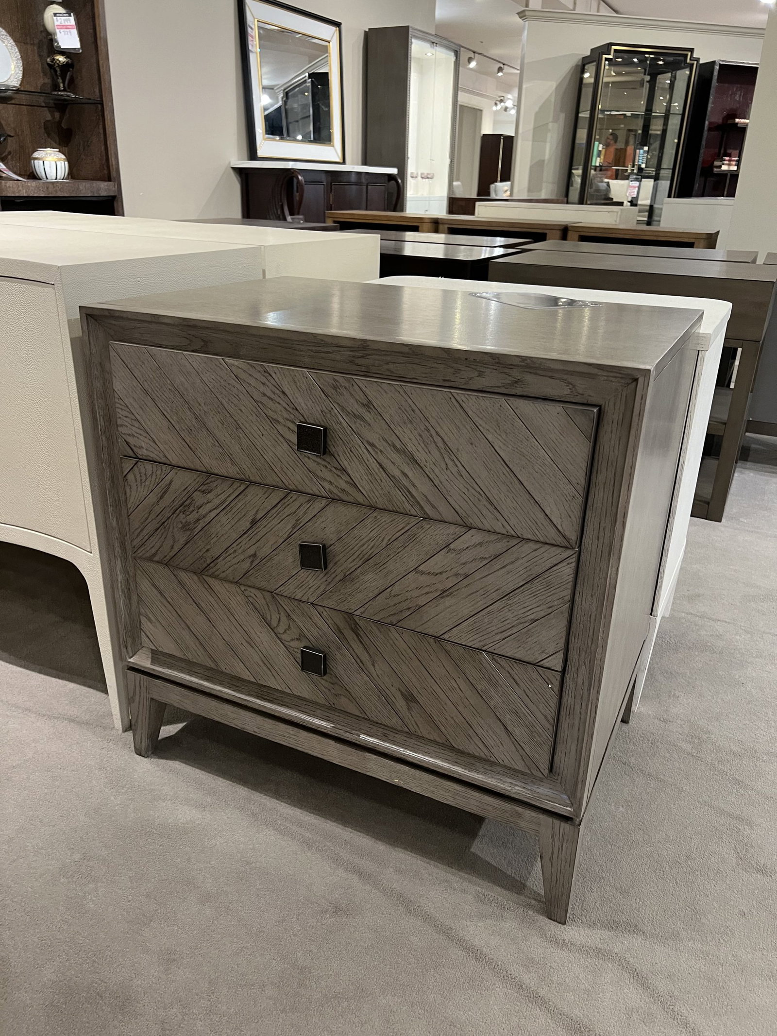 Century CR9-232/30 Details 3 Drawer Nightstand