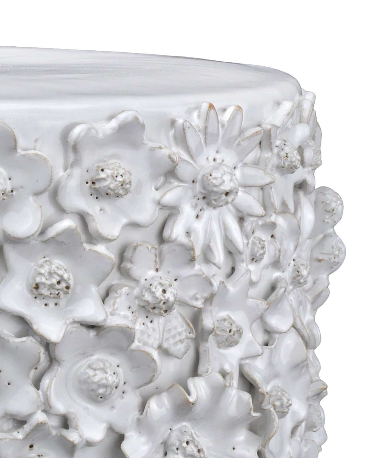 Currey and Company 2000-0038 Jessamine White Accent Table Currey and Company 2000-0038 Jessamine White Accent Table