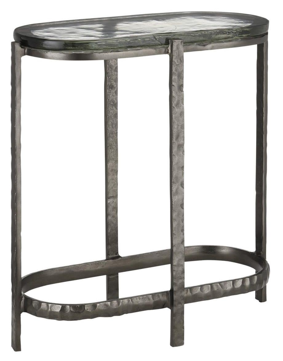 Currey and Company 4000-0159 Acea Graphite Side Table