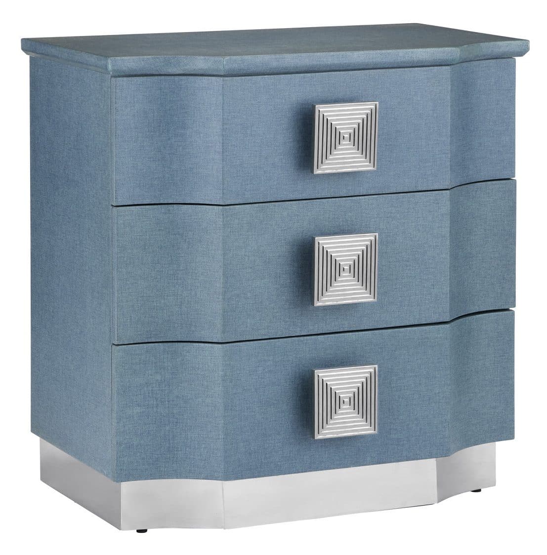 Currey and Company 3000-0282 Maya Blue Chest