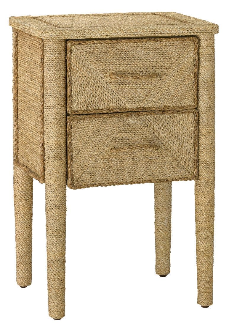 Currey and Company 3000-0083 Kaipo Rope Nightstand