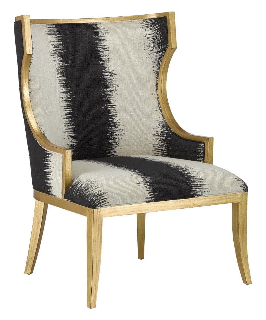 Currey and Company 7000-0842 Garson Gold Armchair Otunga Kona