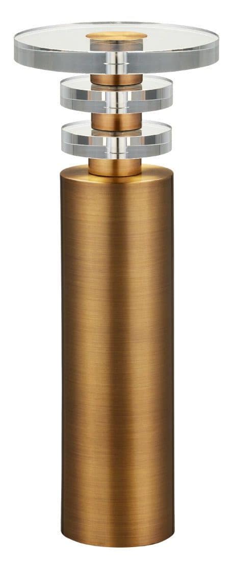 Currey and Company 4000-0188 Shani Brass Drinks Table