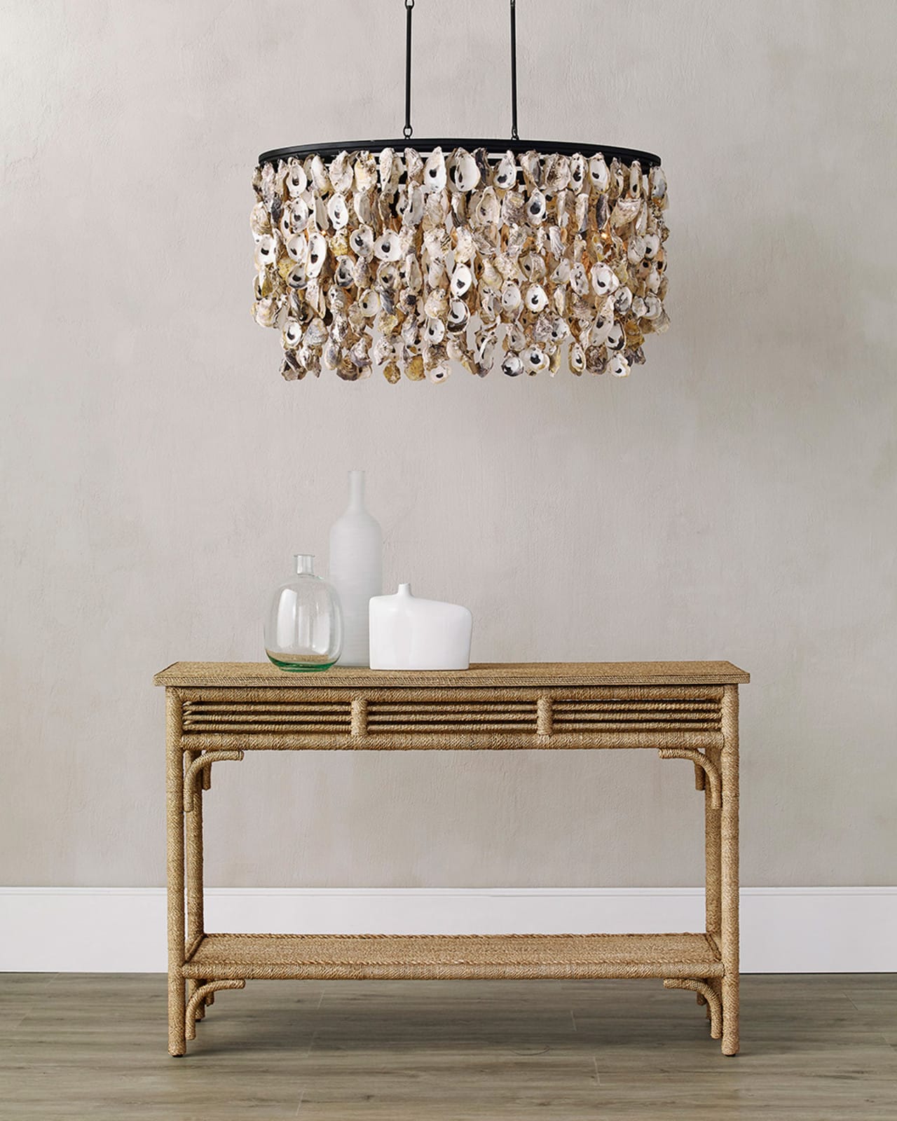 Currey and Company 3000-0012 Olisa Rope Console Table Currey and Company 3000-0012 Olisa Rope Console Table