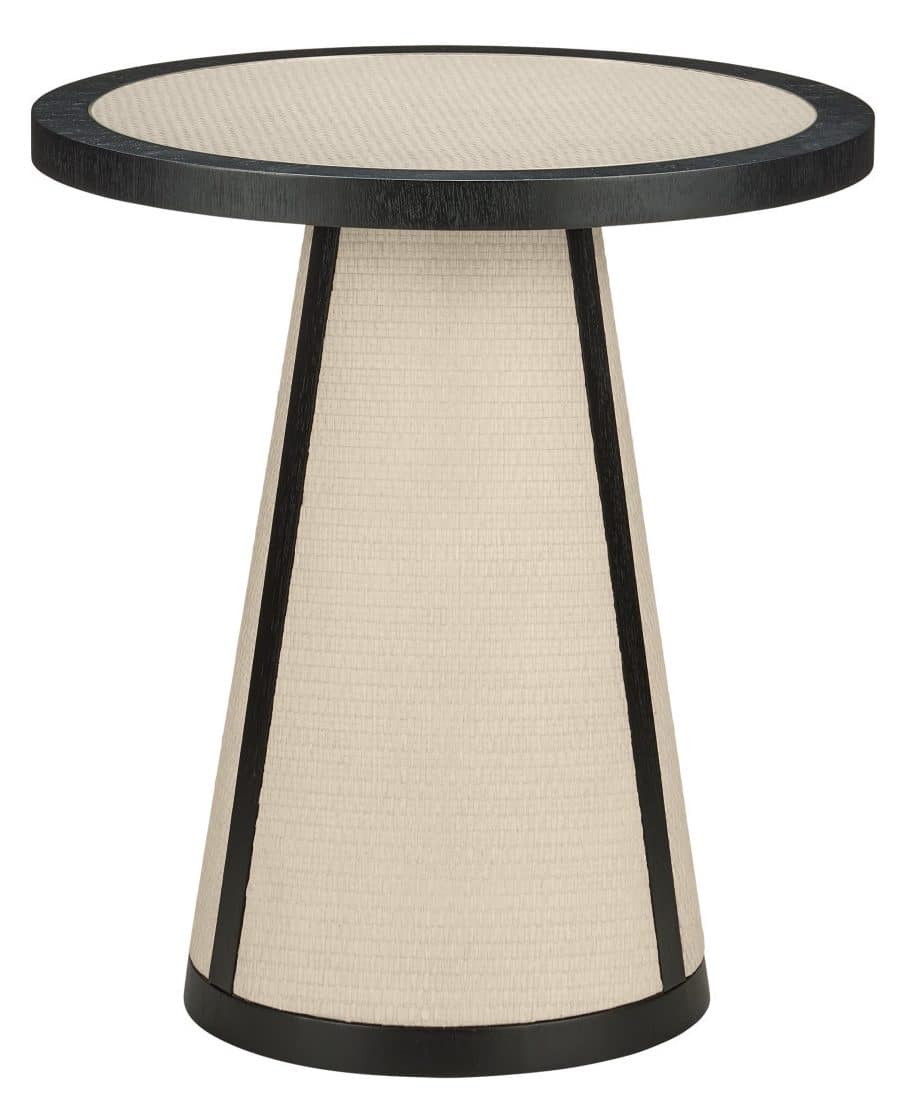 Currey and Company 3000-0303 Deanna Raffia Accent Table