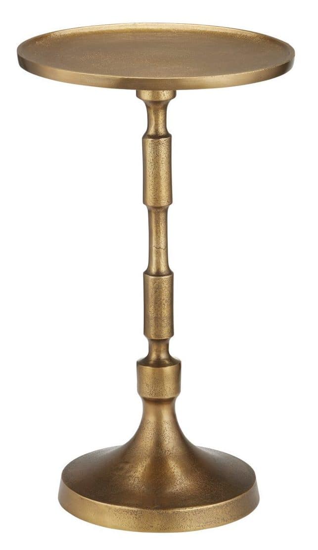 Currey and Company 4189 Pascal Brass Accent Table