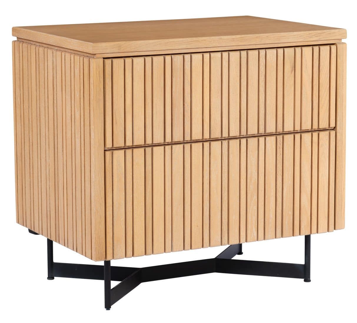 Currey and Company 3000-0292 Indeo Washed Oak Nightstand Currey and Company 3000-0292 Indeo Washed Oak Nightstand