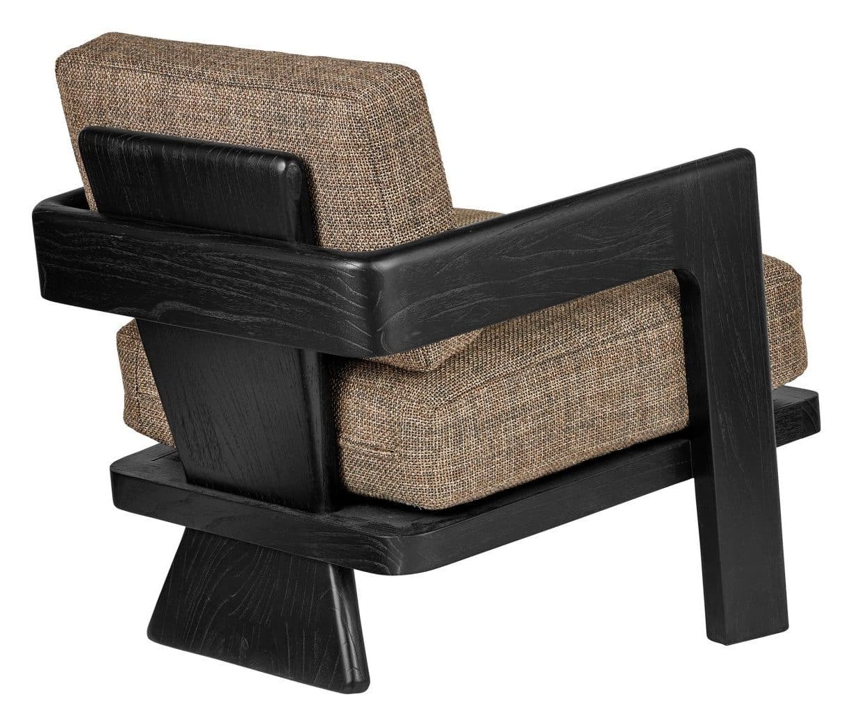 Currey and Company 7000-0752 Theo Lounge Chair Rig Otter