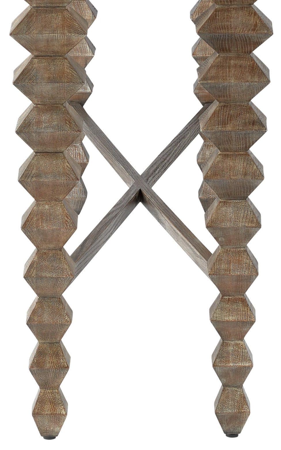 Currey and Company 3000-0161 Saranya Light Pepper Console Table Currey and Company 3000-0161 Saranya Light Pepper Console Table