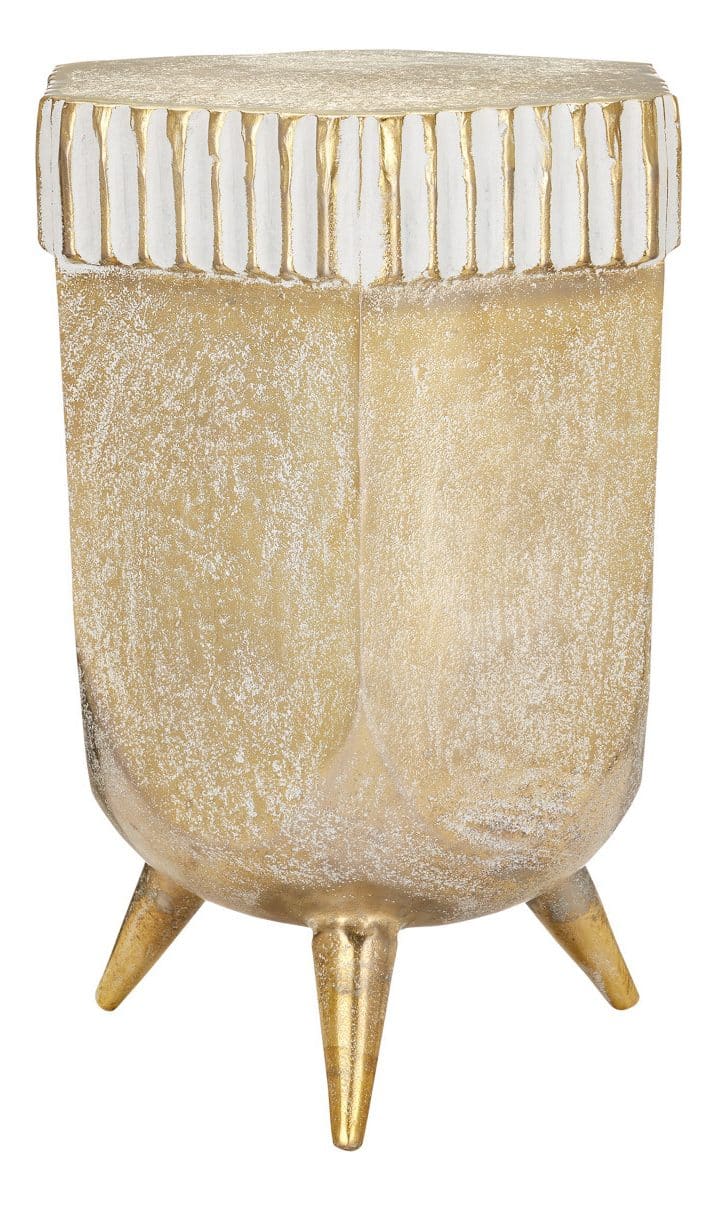 Currey and Company 4000-0162 Corda Champagne Accent Table Currey and Company 4000-0162 Corda Champagne Accent Table