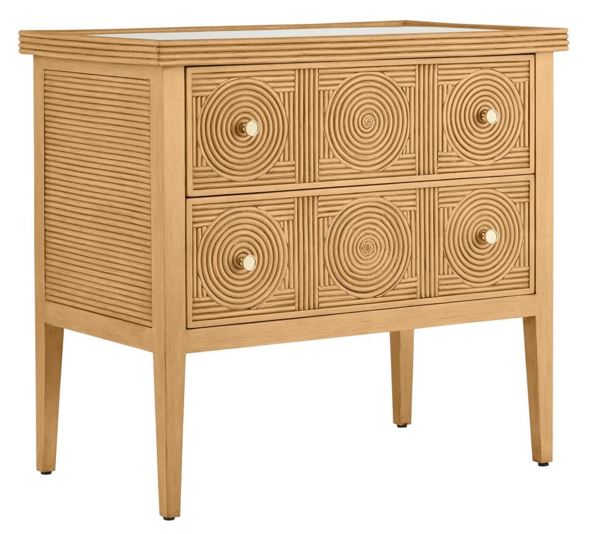 Currey and Company 3000-0204 Santos Sea Sand Chest